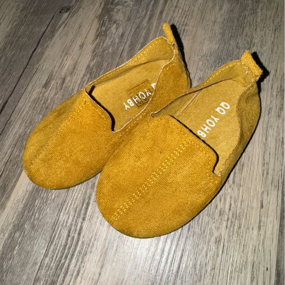 Toddler Mustard Flats